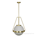 Classic Gold Living Room Pendant Lamp